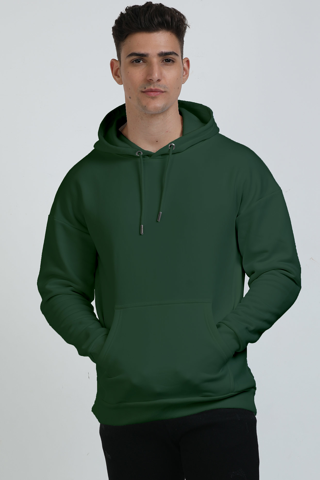 Meditative Man Oversized Hoodie