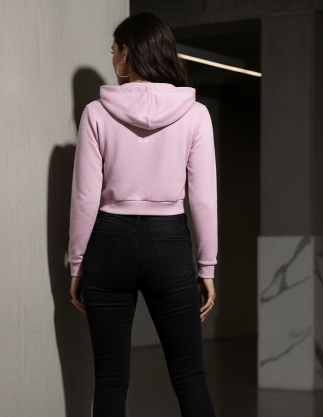 Female Cropped Hoodie