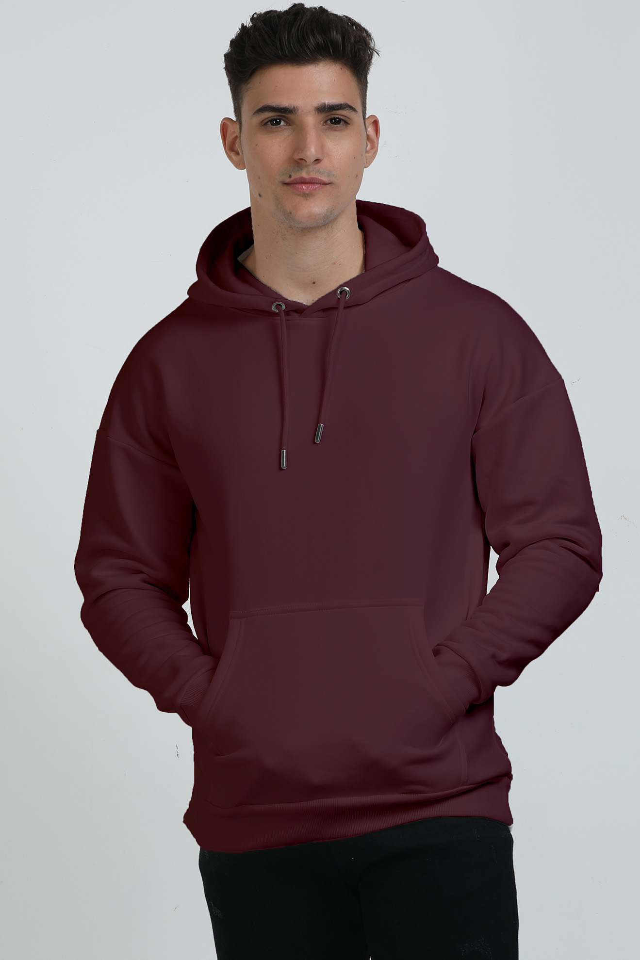 Meditative Man Oversized Hoodie