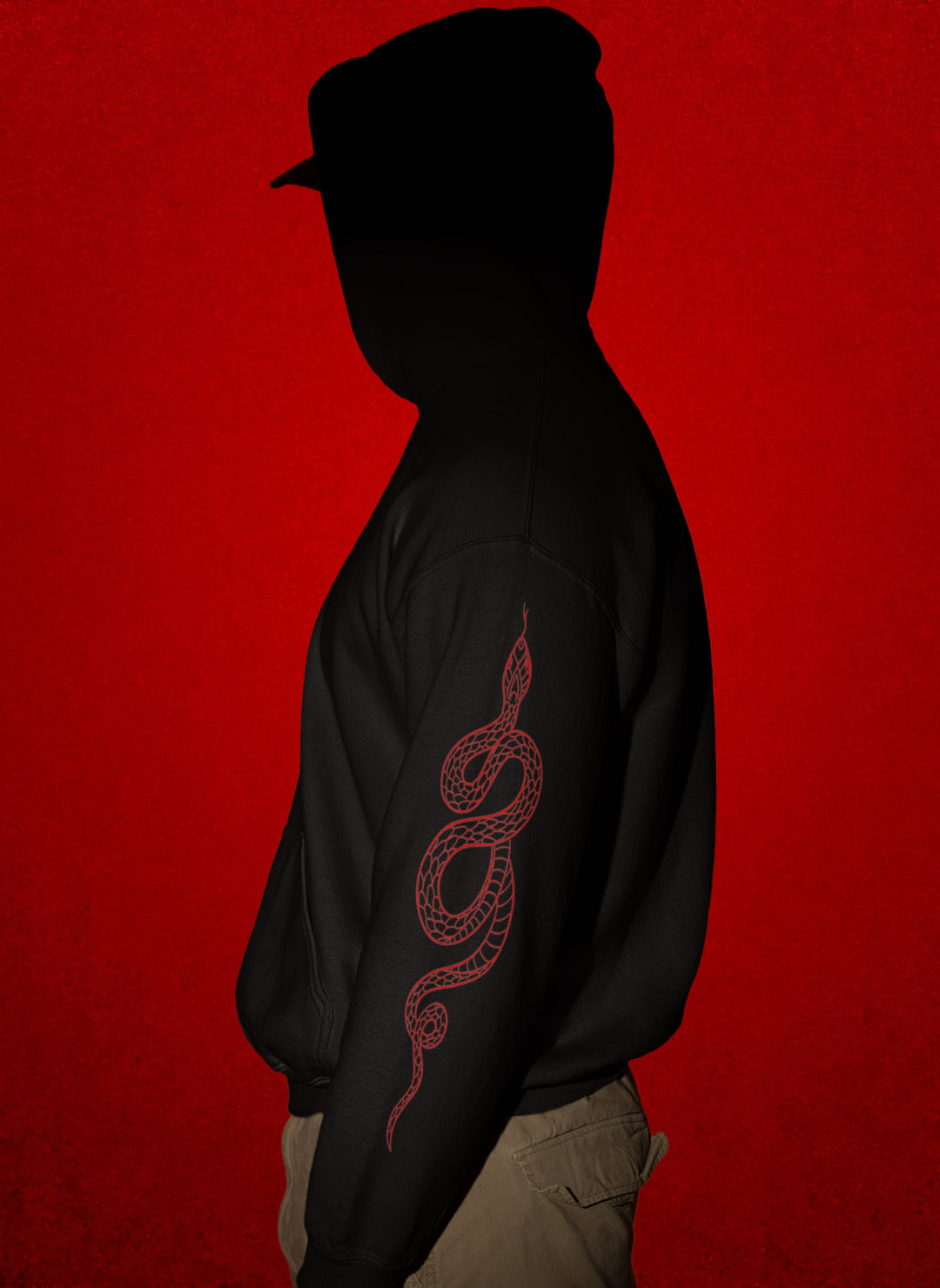 Snake Oversized Hoodie