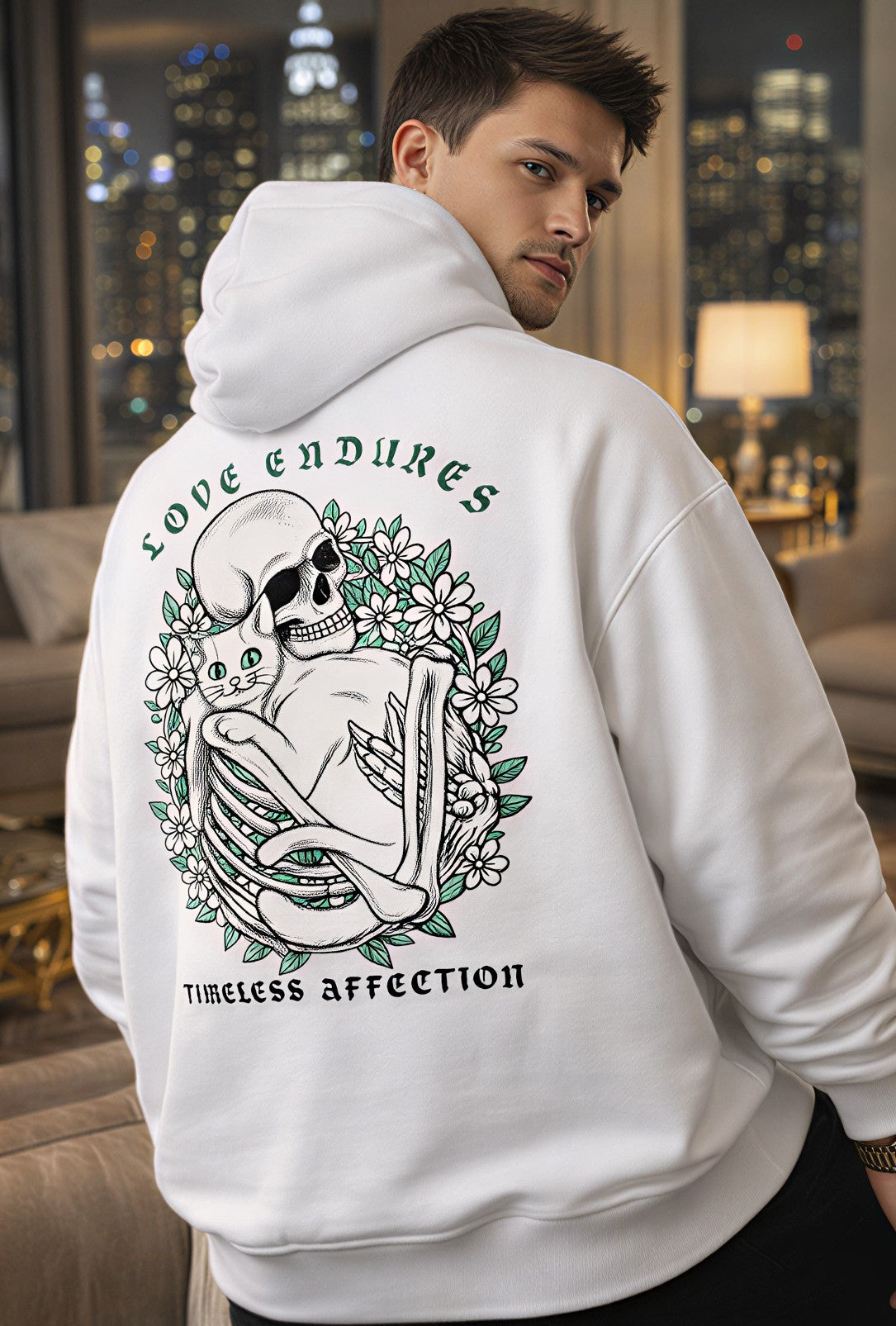 Held Beyond Time Unisex Oversized Hoodie