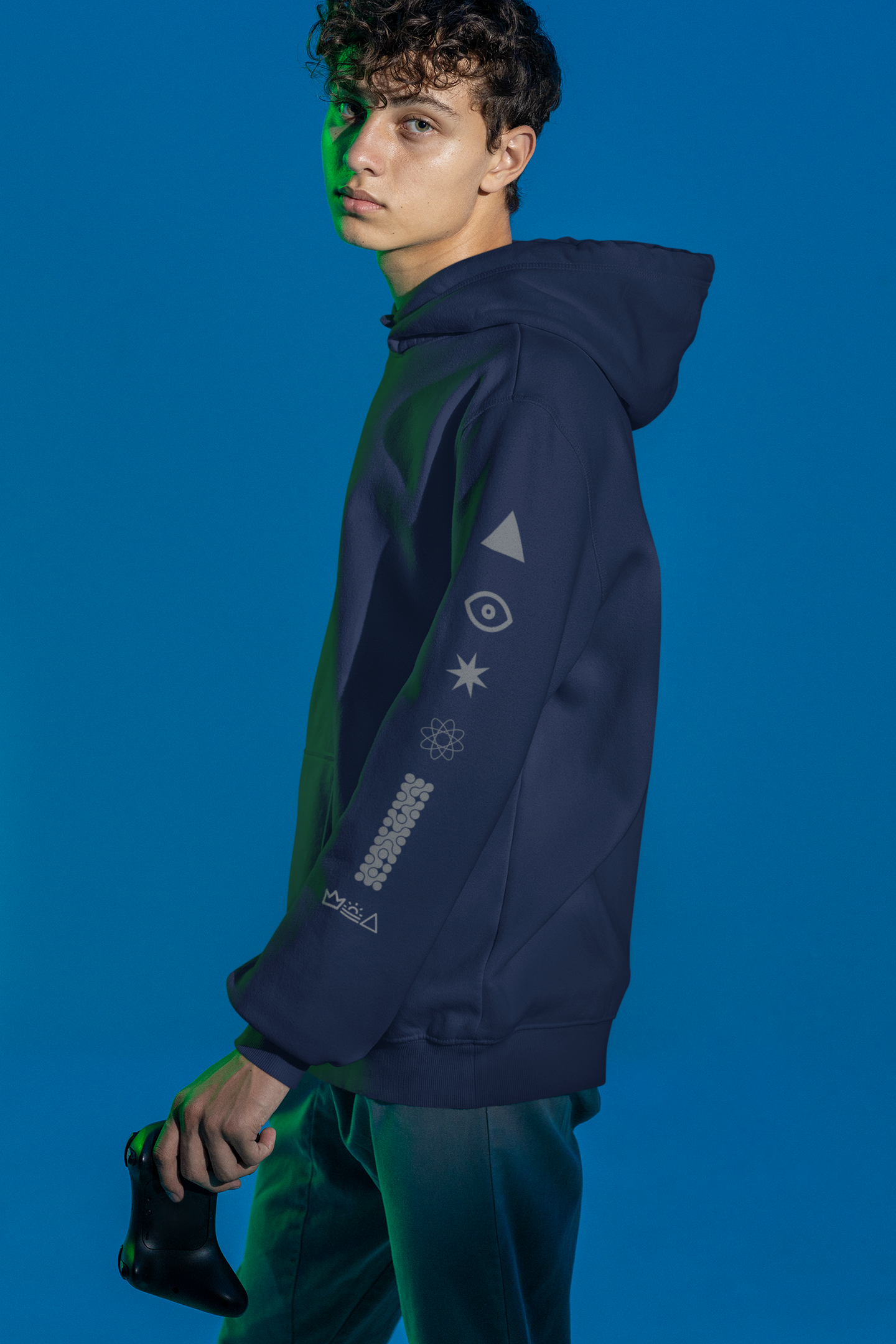 Messed Up Mind Puff Printed Heavy Hoodie