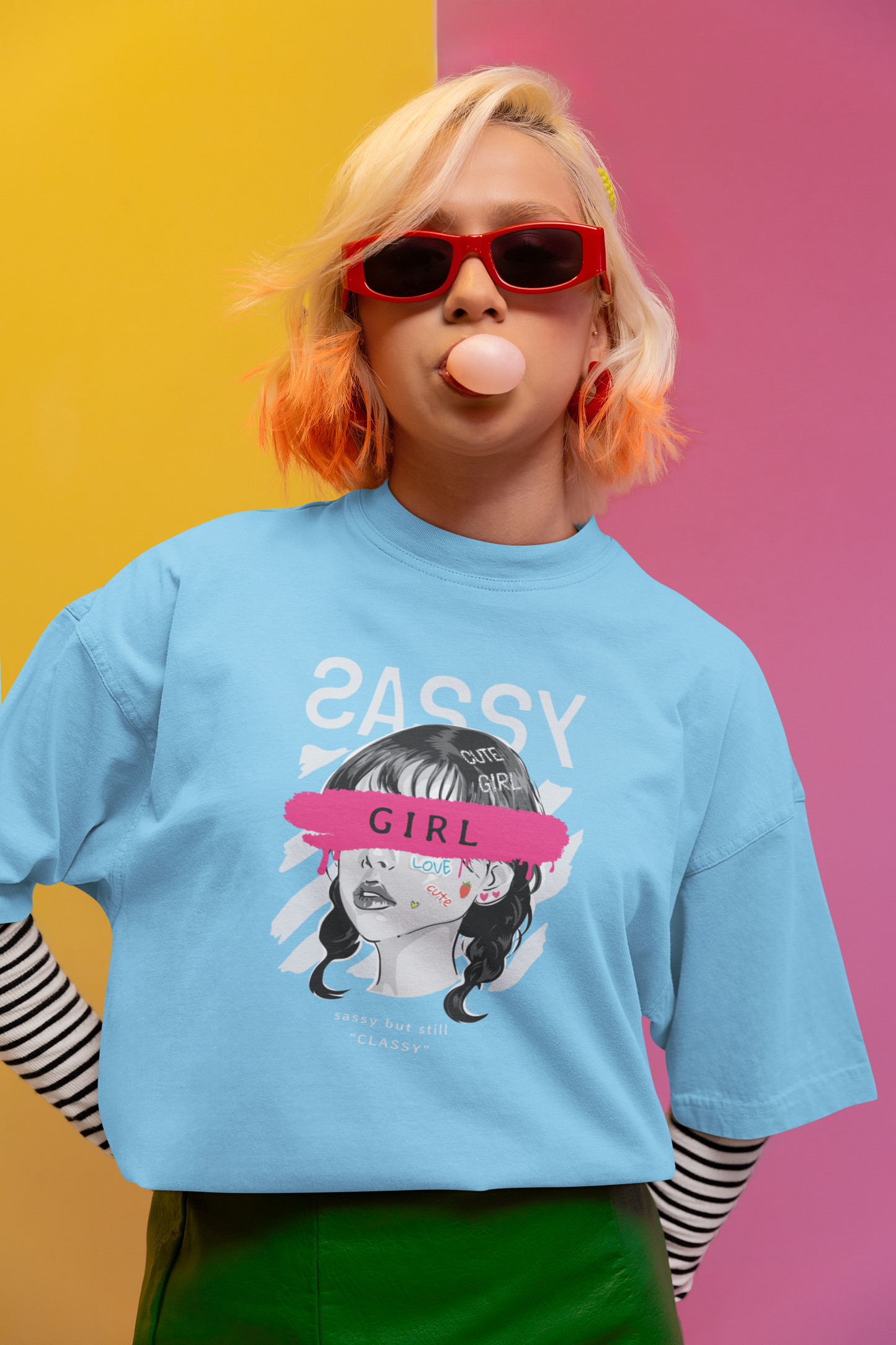 Sassy Premium Oversized Tshirt