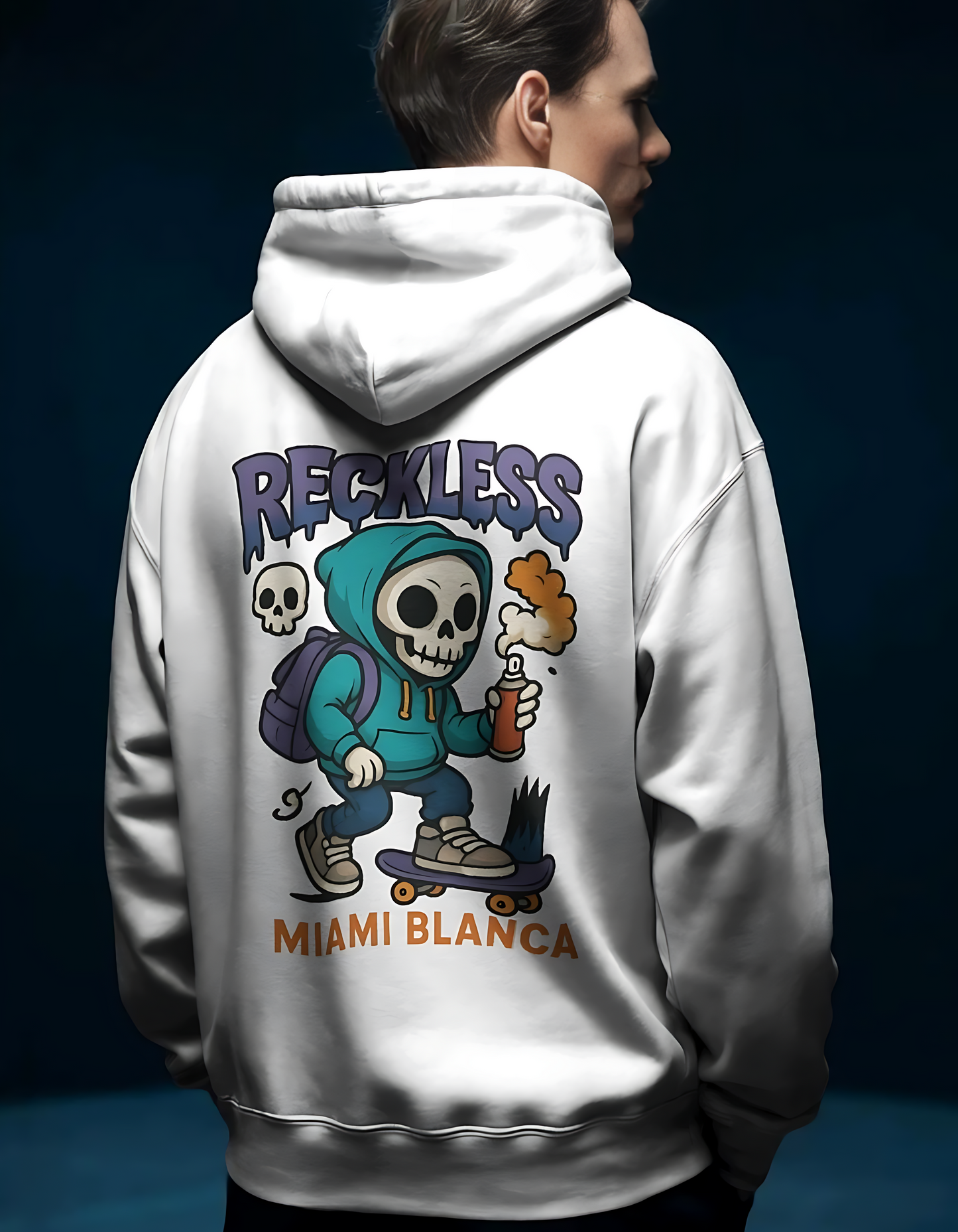 RECKLESS Unisex Oversized Hoodie