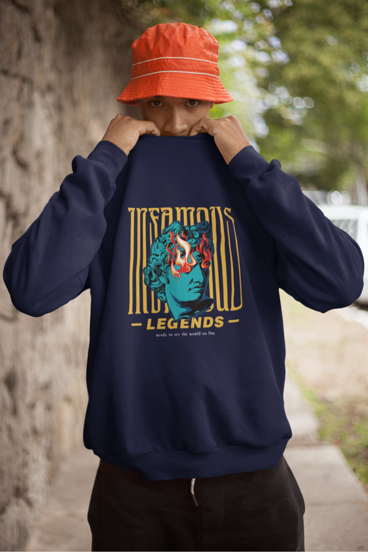 Infamous Legend Oversized Sweatshirt